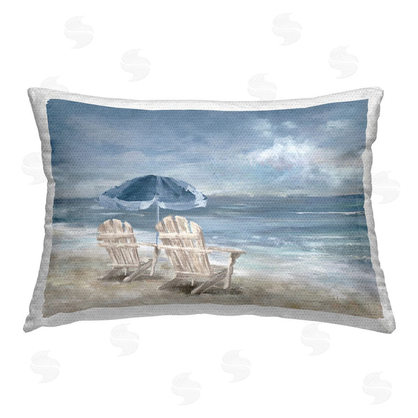 Stupell Industries Carson Lyons | Stormy Beach Scene