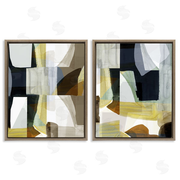 Stupell Industries Cartissi | Geometric Desert Motif