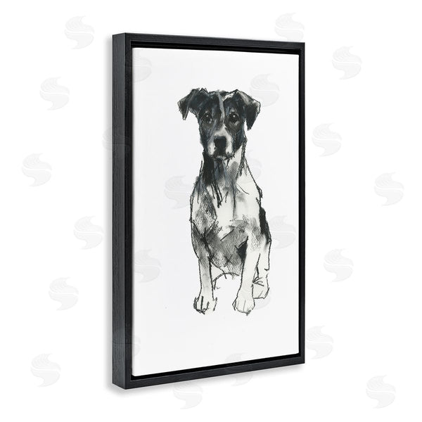 Stupell Industries Cartissi | Minimal Dog Drawing