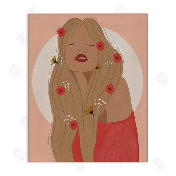 stupell industries Chen Alyesh | Hippie Boho Girl