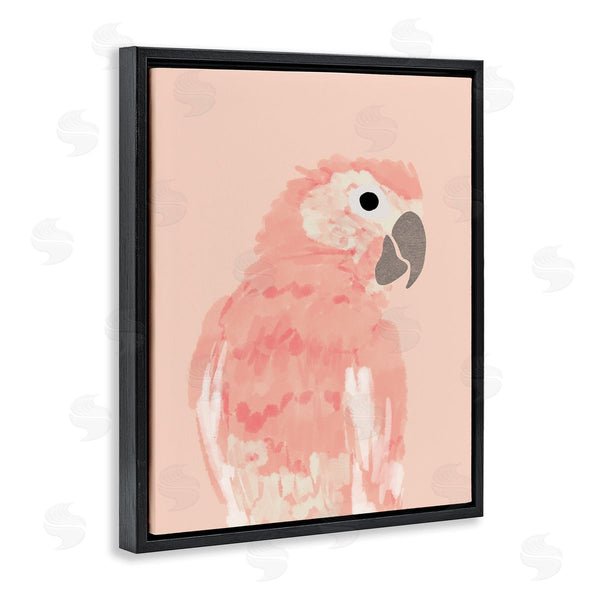 Stupell Industries Chen Alyesh | Pink Neutral Parrot