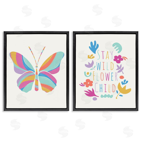 Stupell Industries Chen Alyesh | Stay Wild Butterfly