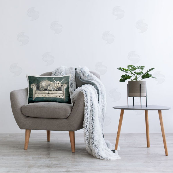 Stupell Industries Cindy Jacobs | Cattle On Couch
