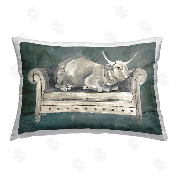 Stupell Industries Cindy Jacobs | Cattle On Couch