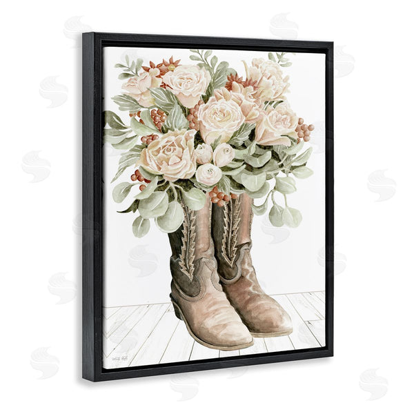 Stupell Industries Cindy Jacobs | Chic Bouquet Boots