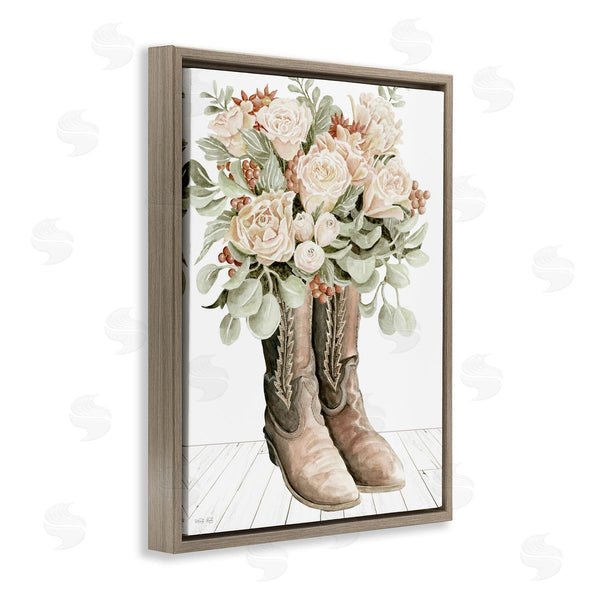 Stupell Industries Cindy Jacobs | Chic Bouquet Boots
