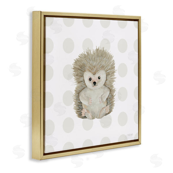 Stupell Industries Cindy Jacobs | Hedgehog On Dots