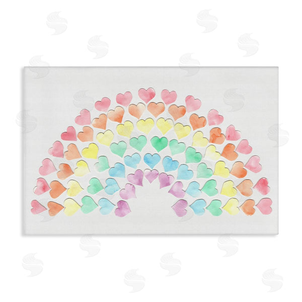 stupell industries Connie Resch | Rainbow of Hearts
