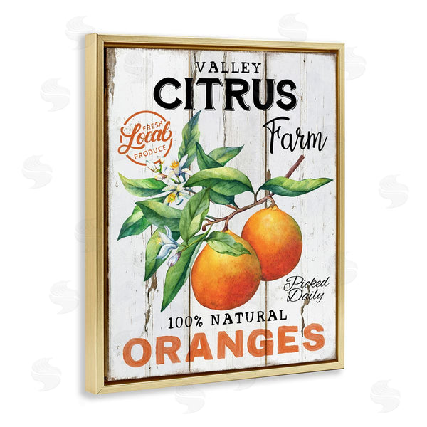Stupell Industries Creatif Belle | Retro Citrus Farm