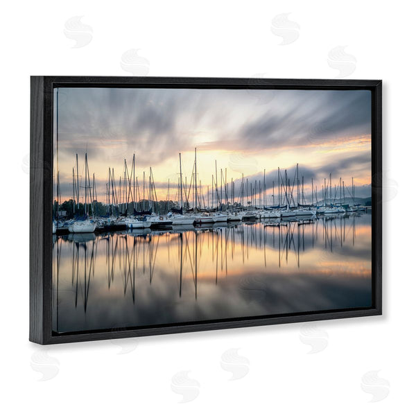 Stupell Industries D. Burt | Sailors Sunrise Harbor