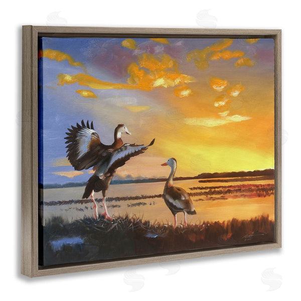 Stupell Industries D. Rust | Beach Birds At Sunset