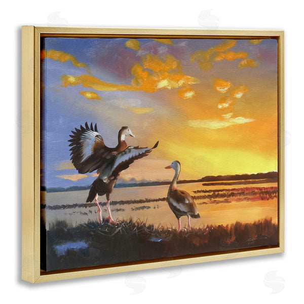 Stupell Industries D. Rust | Beach Birds At Sunset