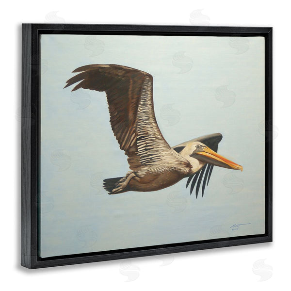 Stupell Industries D. Rust | Brown Pelican In Flight