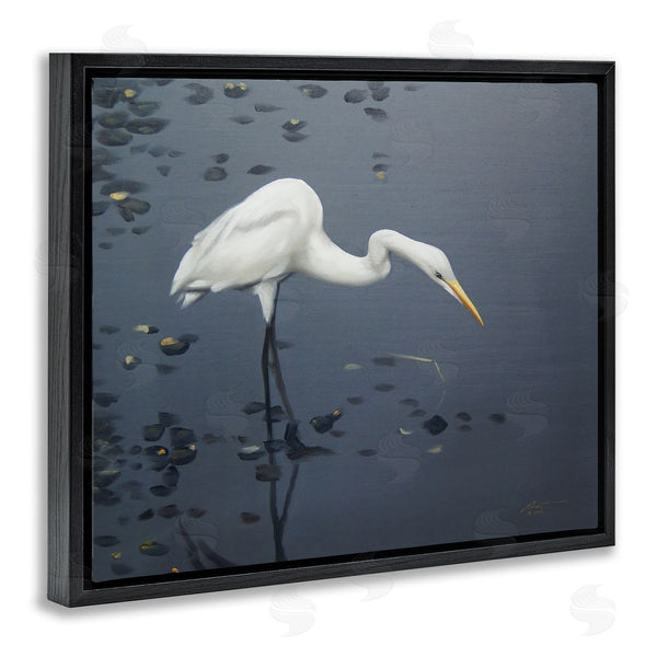 Stupell Industries D. Rust | Graceful Egret In Lake