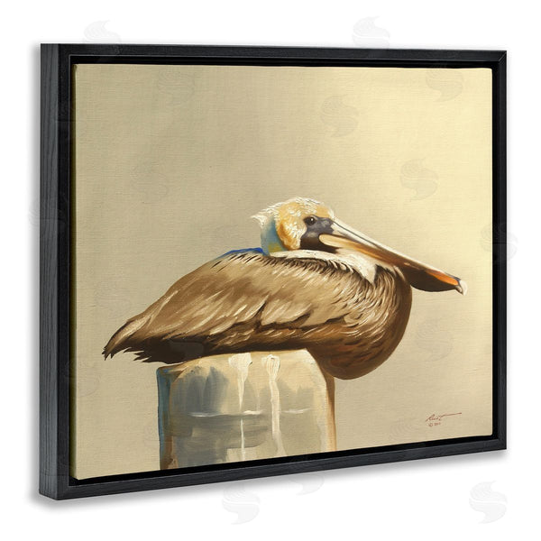 Stupell Industries D. Rust | Pelican Resting On Dock