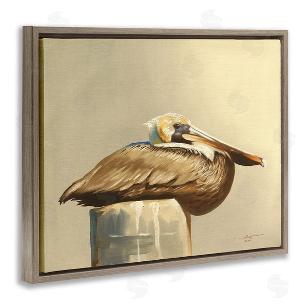 Stupell Industries D. Rust | Pelican Resting On Dock