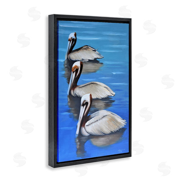 Stupell Industries D. Rust | Pelican Trio Drifting