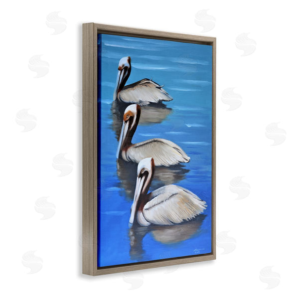 Stupell Industries D. Rust | Pelican Trio Drifting