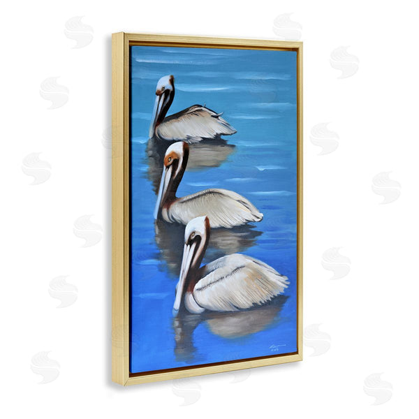 Stupell Industries D. Rust | Pelican Trio Drifting