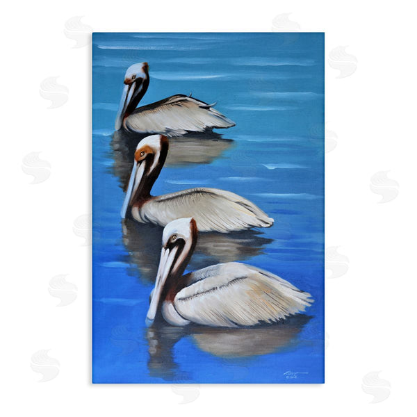 stupell industries D. Rust | Pelican Trio Drifting