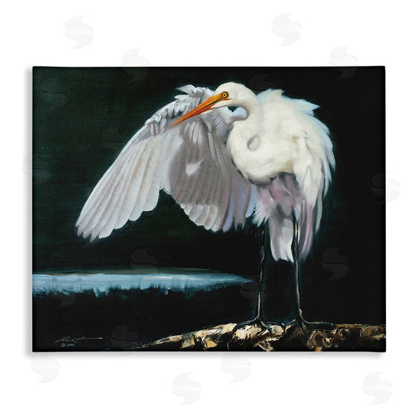 stupell industries D. Rust | Stoic Heron Standing