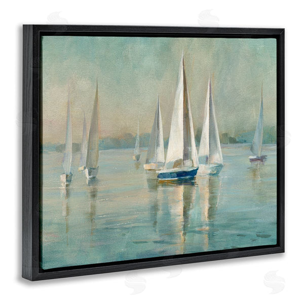 Stupell Industries Danhui Nai | Sailboats At Sunrise