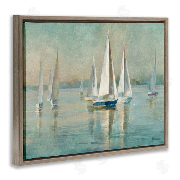 Stupell Industries Danhui Nai | Sailboats At Sunrise
