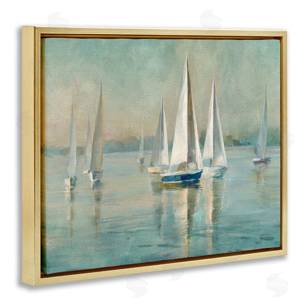 Stupell Industries Danhui Nai | Sailboats At Sunrise
