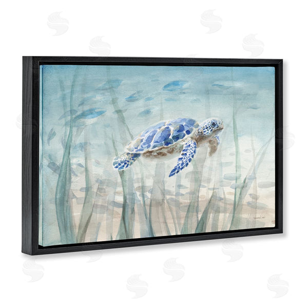 Stupell Industries Danhui Nai | Undersea Turtle Swim