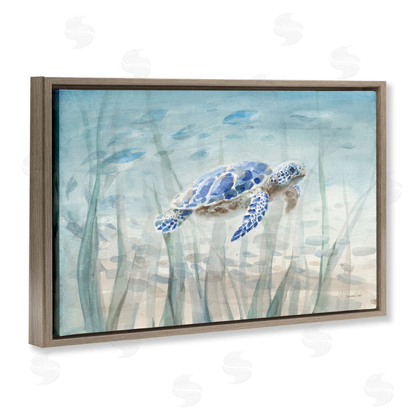 Stupell Industries Danhui Nai | Undersea Turtle Swim