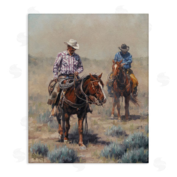 stupell industries David Graham | Dust Bowl Cowboys