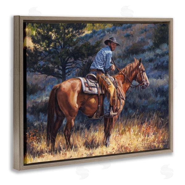 Stupell Industries David Graham | Early Start Cowboy
