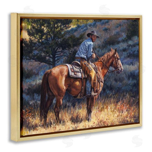 Stupell Industries David Graham | Early Start Cowboy