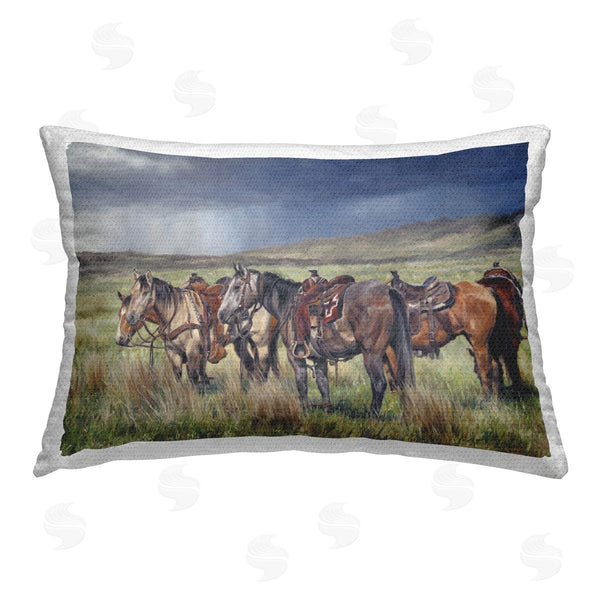 Stupell Industries David Graham | Hurry & Wait Horses
