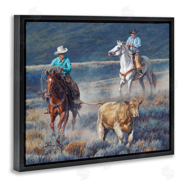 Stupell Industries David Kiehm | The Chase Cowboys