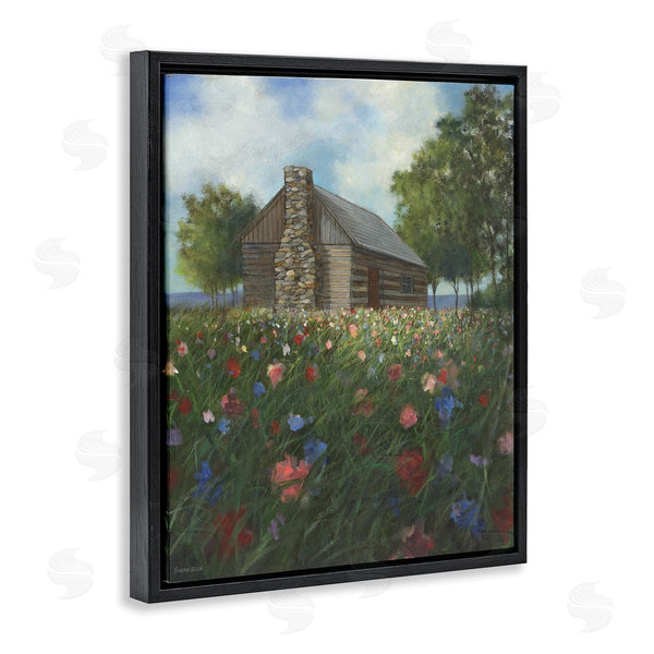 Stupell Industries David Swanagin | Log Cabin Meadow
