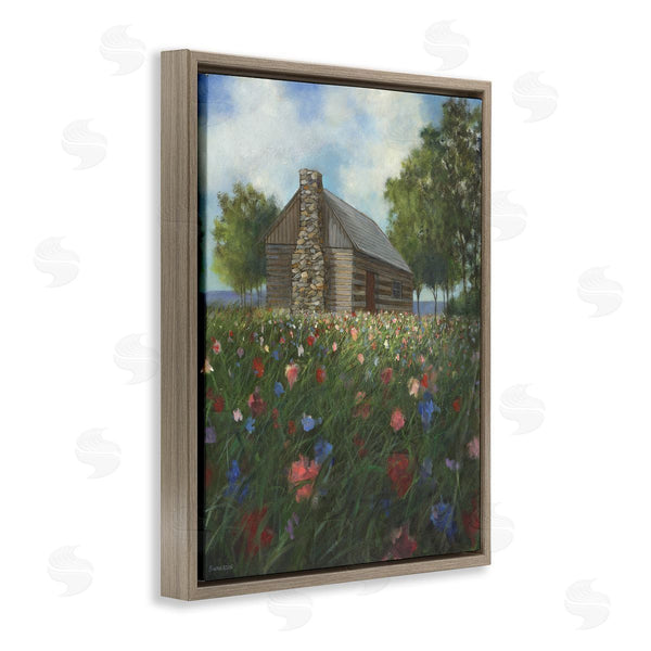 Stupell Industries David Swanagin | Log Cabin Meadow