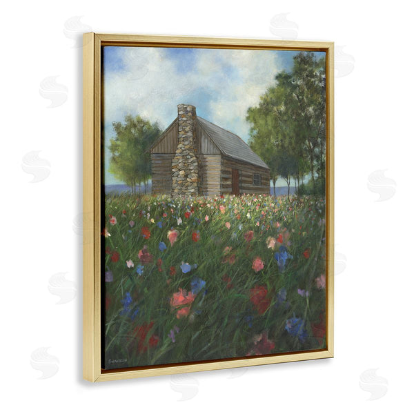 Stupell Industries David Swanagin | Log Cabin Meadow
