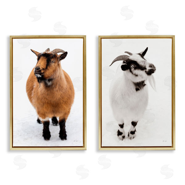 Stupell Industries Deborah Revell | Two Little Goats