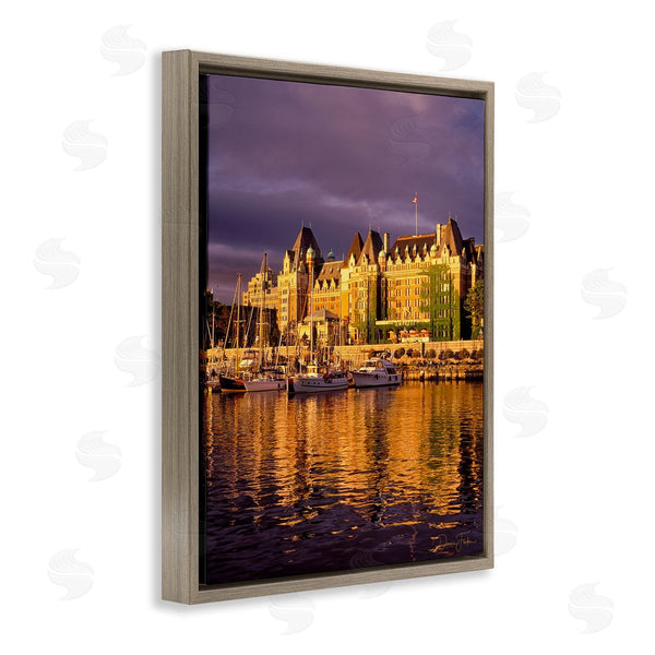 Stupell Industries Dennis Frates | City Boat Harbor