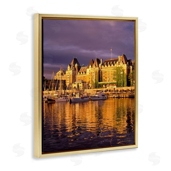 Stupell Industries Dennis Frates | City Boat Harbor