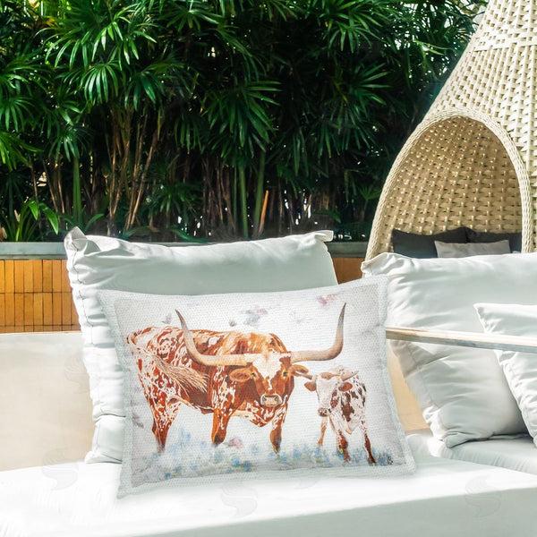 Stupell Industries Diane Fifer | Longhorn Cow & Calf