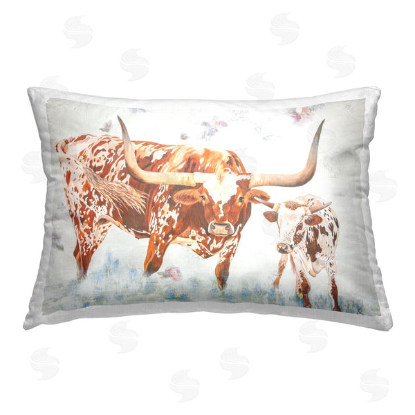 stupell industries Diane Fifer | Longhorn Cow & Calf