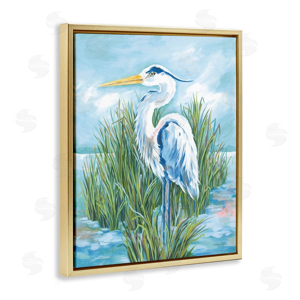 Stupell Industries Diane Kater | Coastal Heron Bird