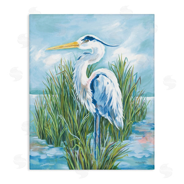 stupell industries Diane Kater | Coastal Heron Bird