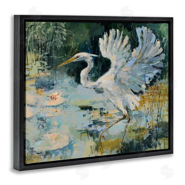 Stupell Industries Dusza | Heron With Spread Wings
