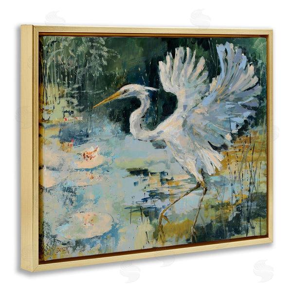 Stupell Industries Dusza | Heron With Spread Wings