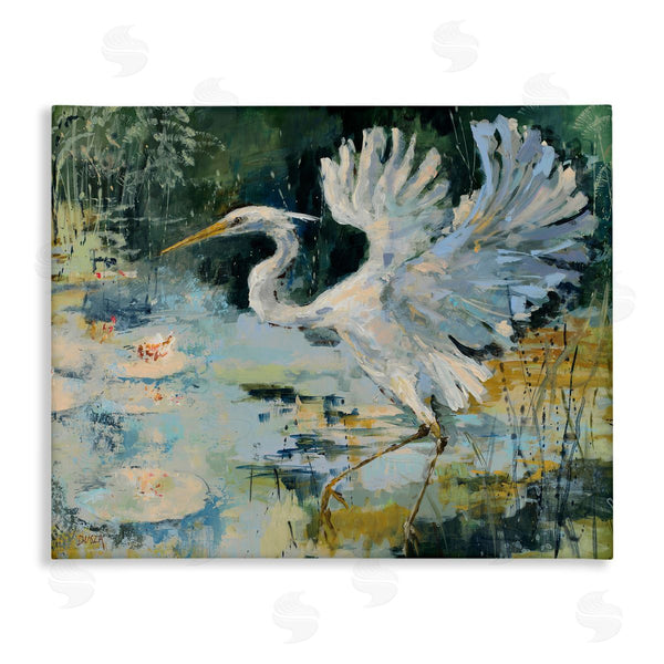 stupell industries Dusza | Heron with Spread Wings