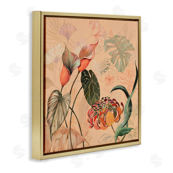 Stupell Industries Dusza | Layered Tropical Foliage