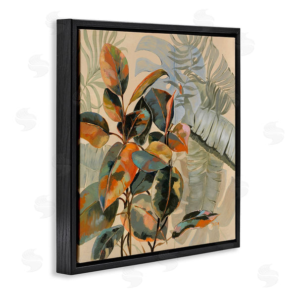 Stupell Industries Dusza | Tropical Foliage Warmth